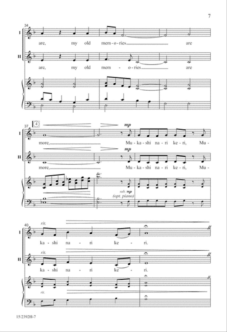 In This Ancient House (Momoshiki Ya) 2-Part scores gallery preview page 8