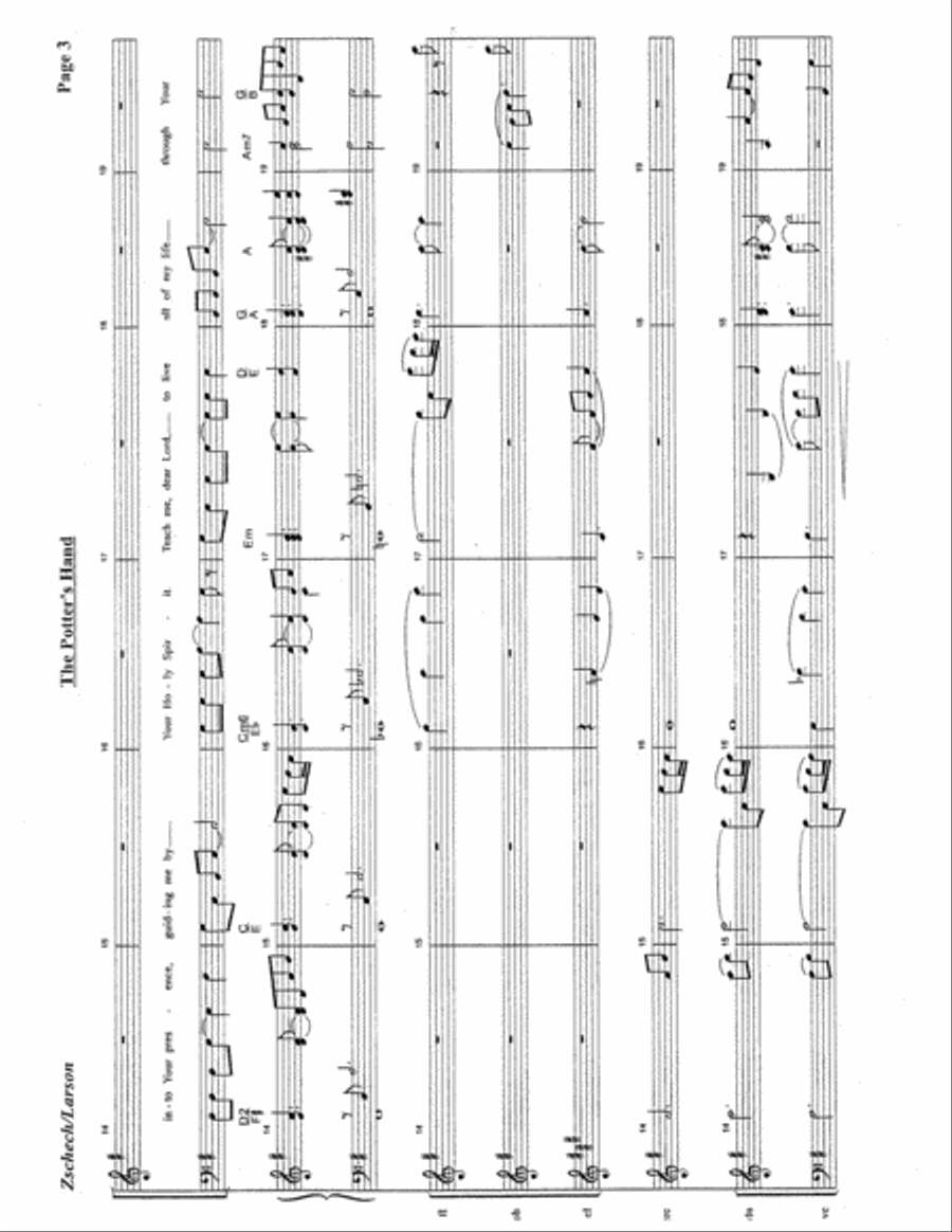 The Potter's Hand Choir scores gallery preview page 5