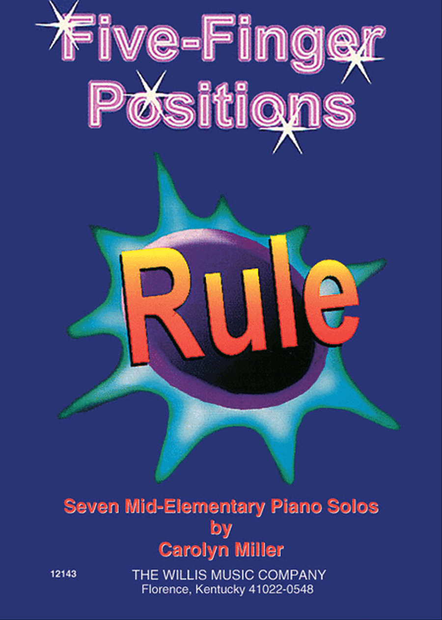 Book cover for Five-Finger Positions Rule