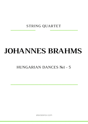 Book cover for Hungarian Dances №1-5