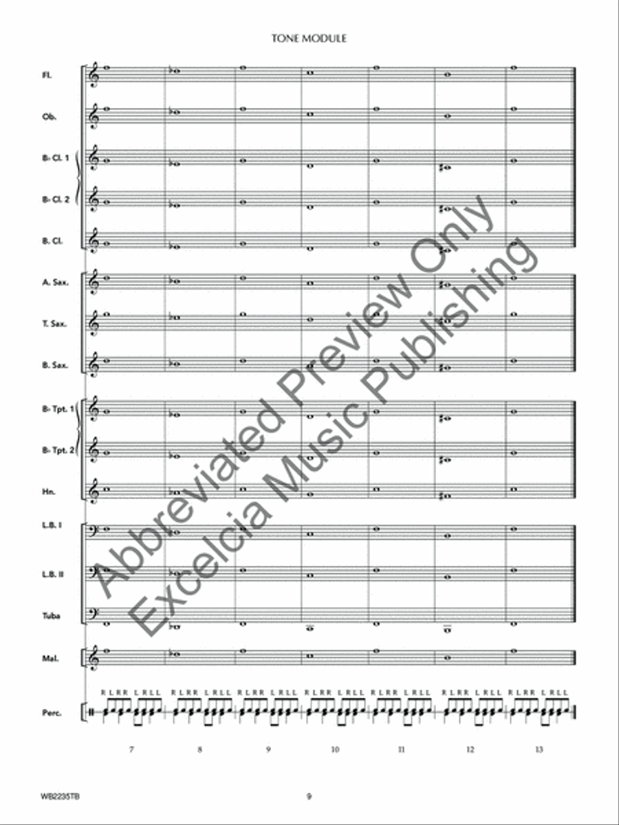 The Complete Warm-Up for Band Alto Saxophone scores gallery preview page 10