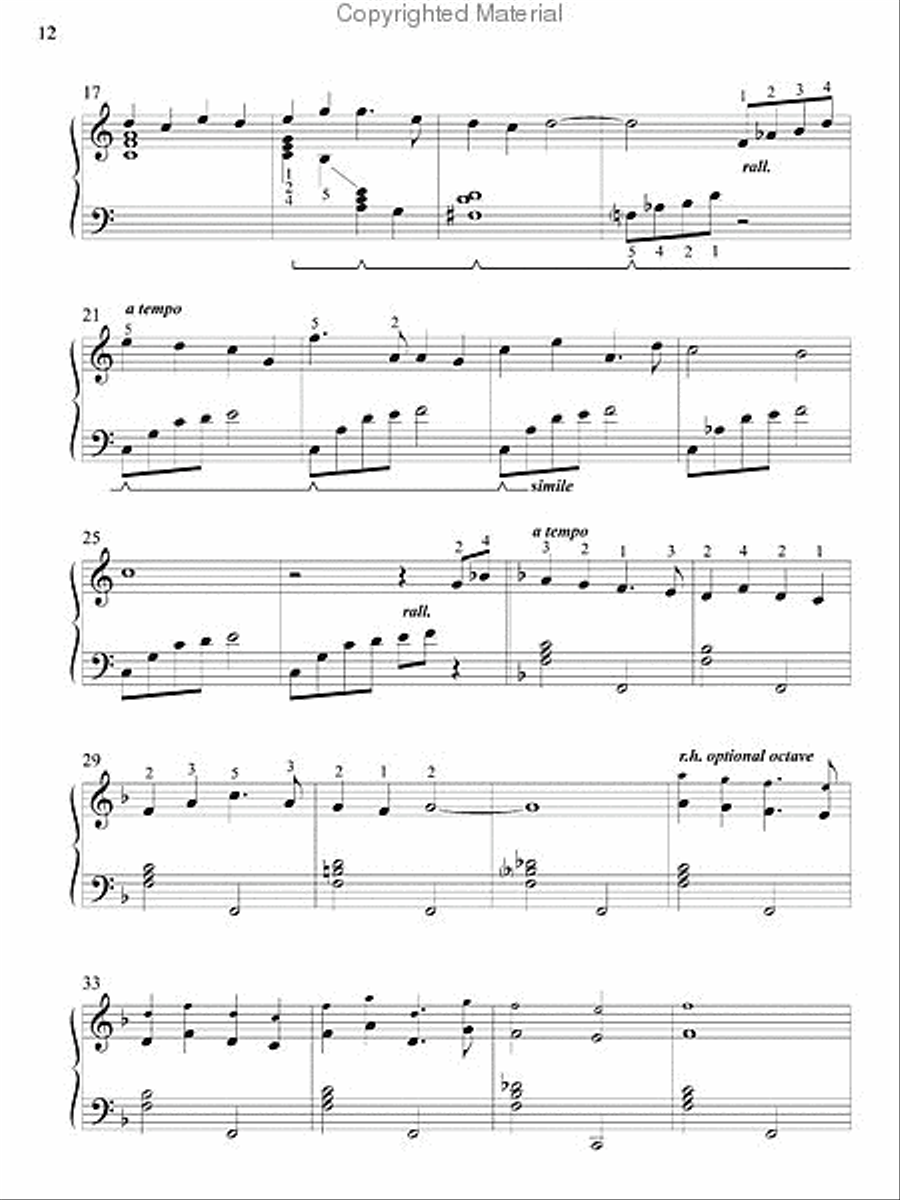 This Little Light of Mine Piano Solo scores gallery preview page 4