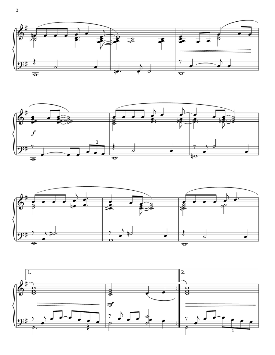 My Cherie Amour My Cherie Amour Piano Solo scores gallery preview page 2