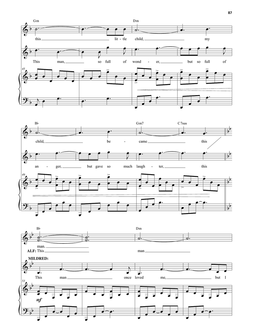 This Man Piano, Vocal scores gallery preview page 4