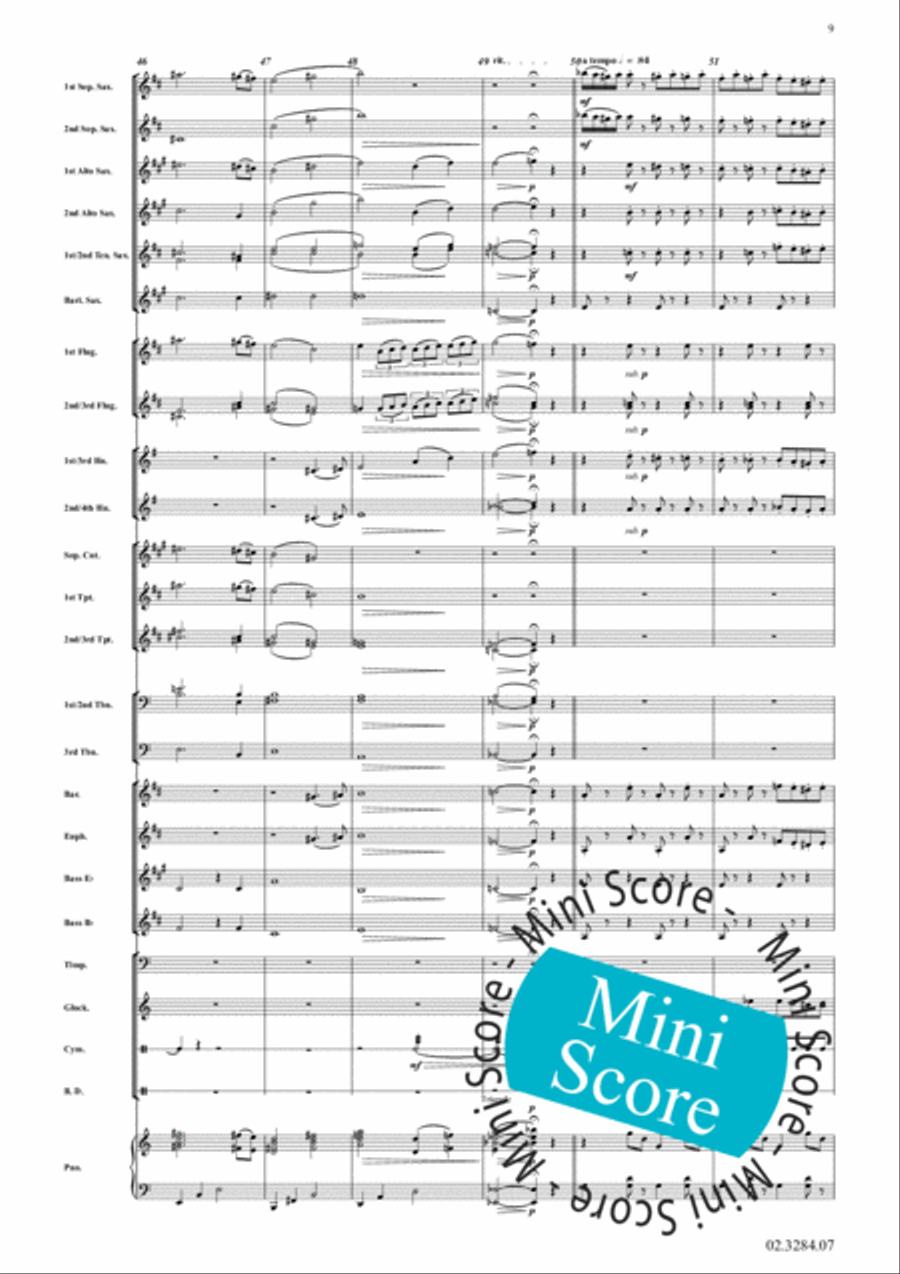 It's a Wonderful Christmas Fanfare Band scores gallery preview page 15