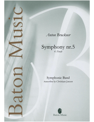Book cover for Symphony No. 5 B-flat major
