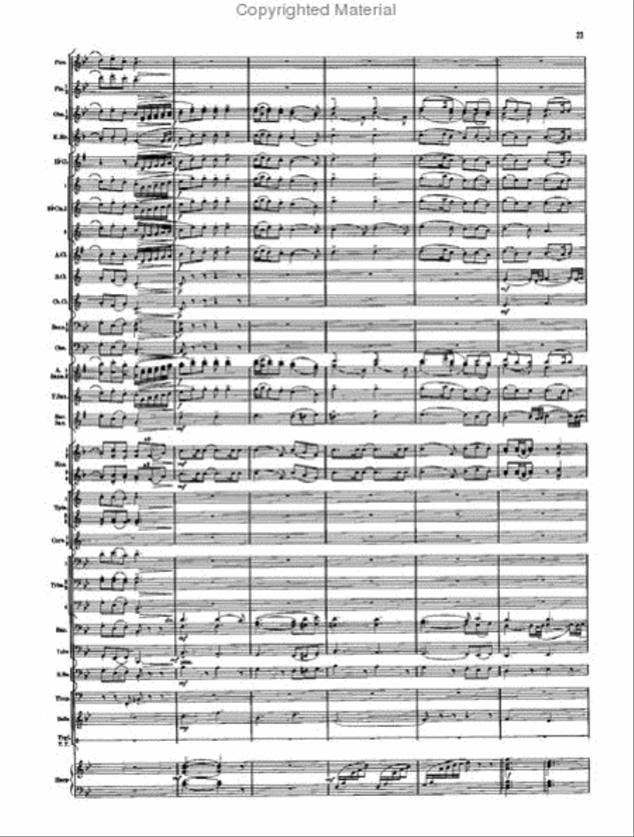 Armenian Dances, Part II Concert Band scores gallery preview page 21