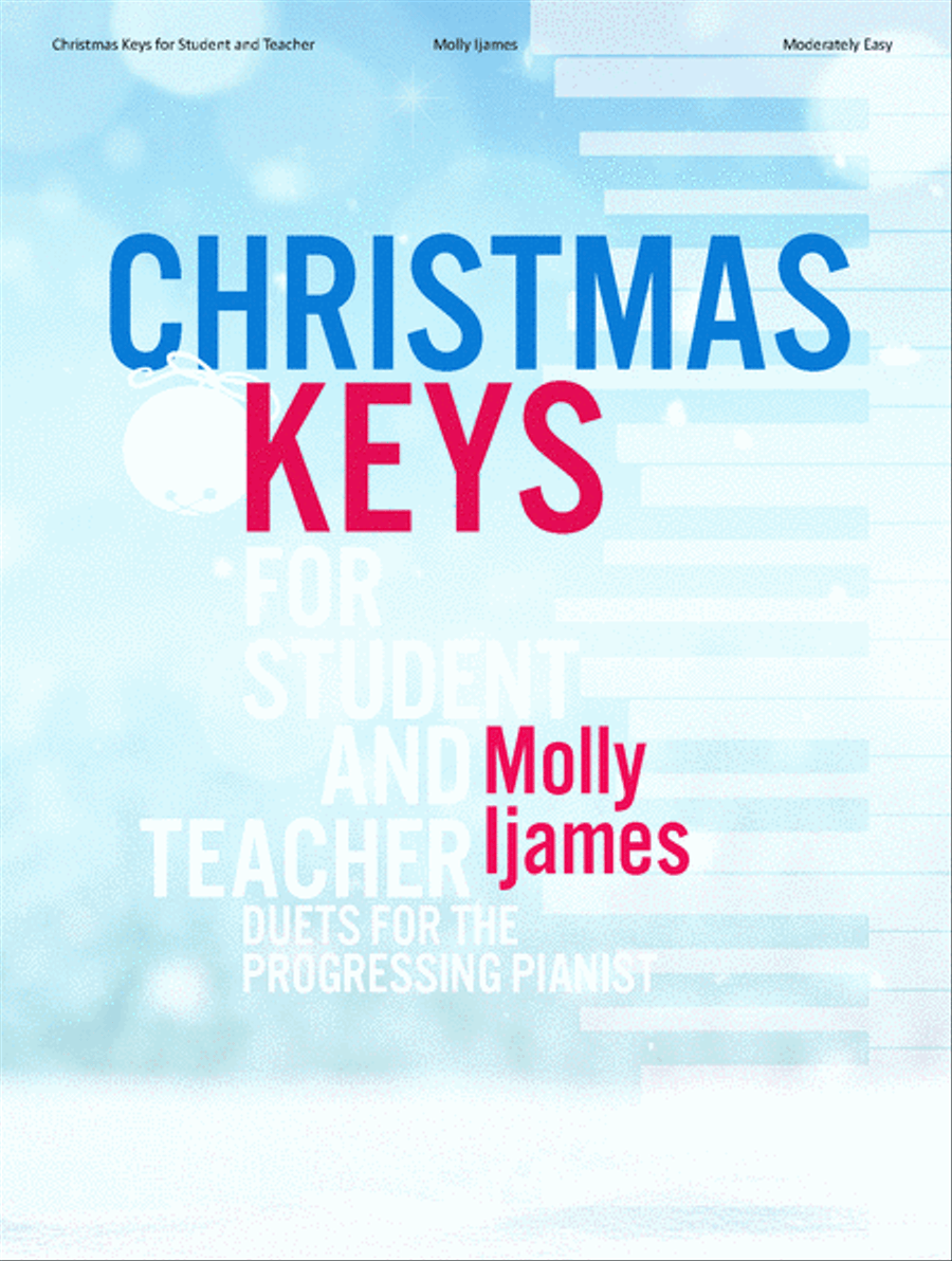 Christmas Keys for Student and Teacher Piano Method scores gallery preview page 1