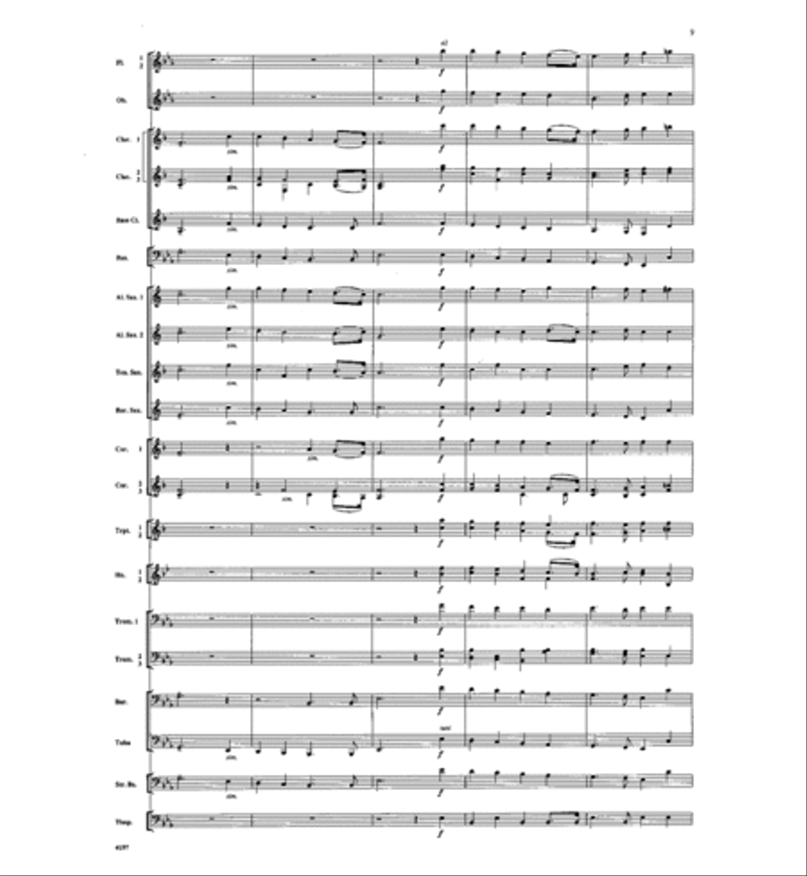 Hallelujah Chorus Hallelujah Chorus Concert Band scores gallery preview page 9