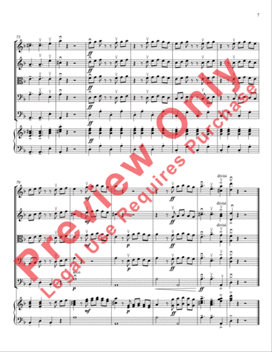 La Vita Bella String Orchestra scores gallery preview page 10