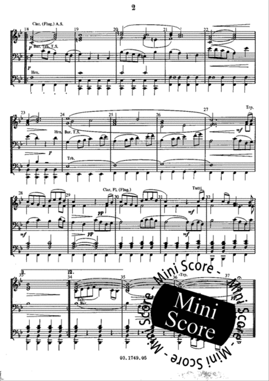 Largo Fanfare Band scores gallery preview page 6