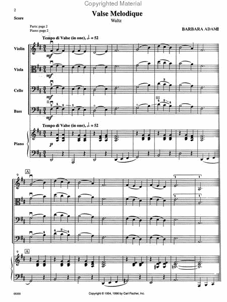 Melody Book For Strings