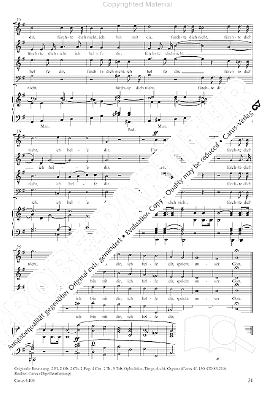 Choral collection Mendelssohn - editionchor Choir scores gallery preview page 32
