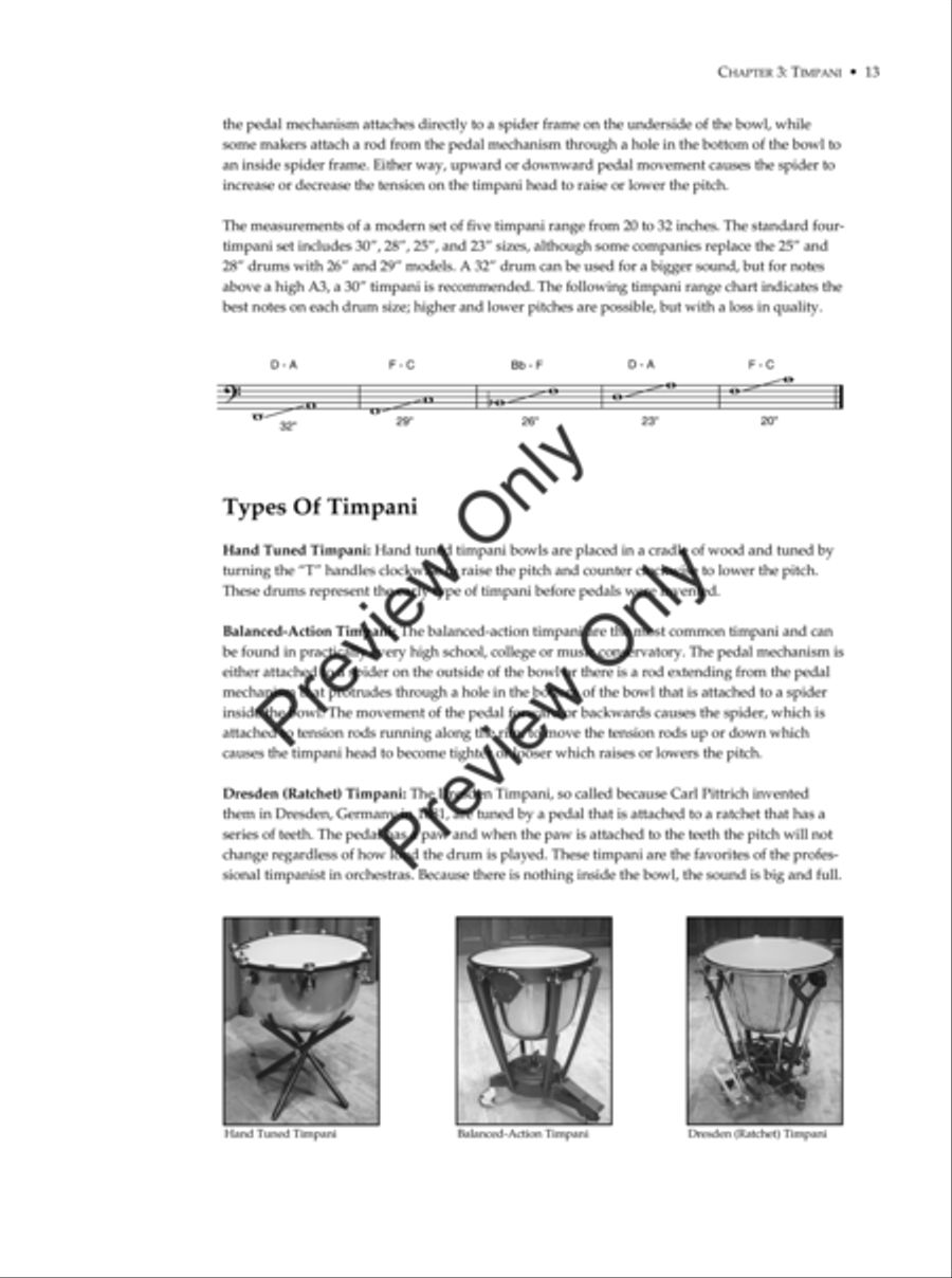 Percussion Essentials Percussion scores gallery preview page 13