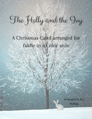 Book cover for The Holly and the Ivy - Celtic Fiddle