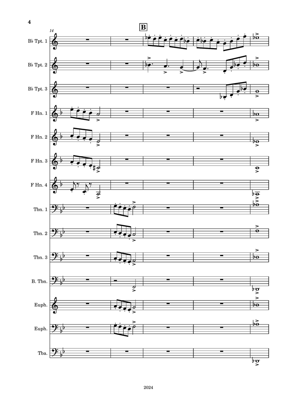 Glory of the USA Glory of the USA Brass Band scores gallery preview page 4