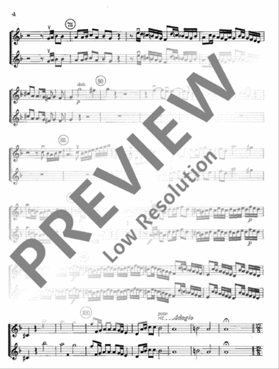 L'Estro Armonico L'Estro Armonico Violin Solo scores gallery preview page 5