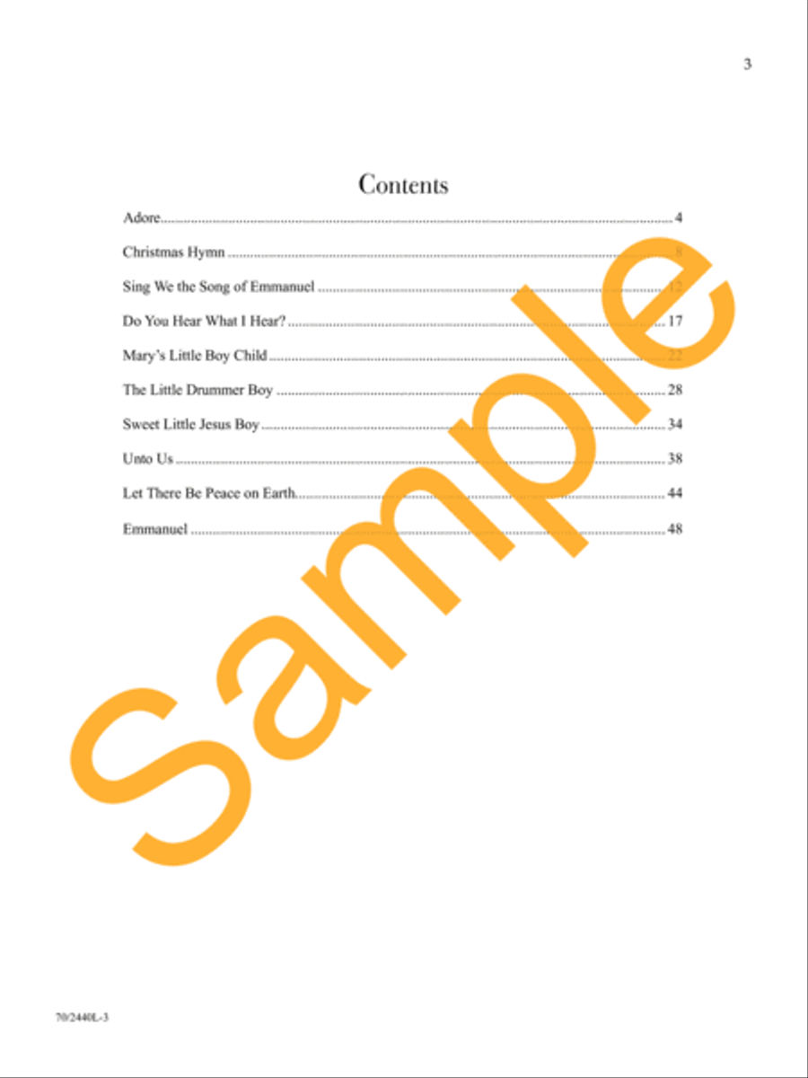 These Gifts We Bring Piano Solo scores gallery preview page 4