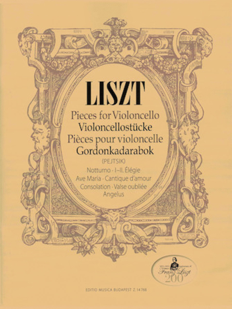 Franz Liszt - Pieces for Violoncello
