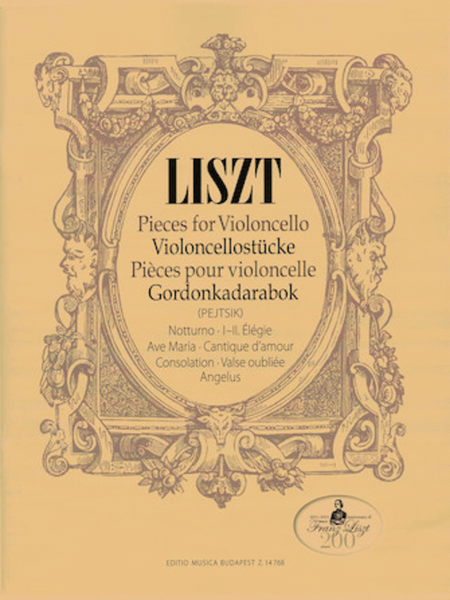 Franz Liszt – Pieces for Violoncello