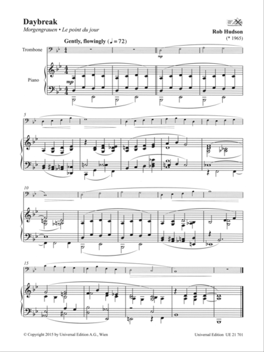 Trombone On Stage Chamber Music scores gallery preview page 2