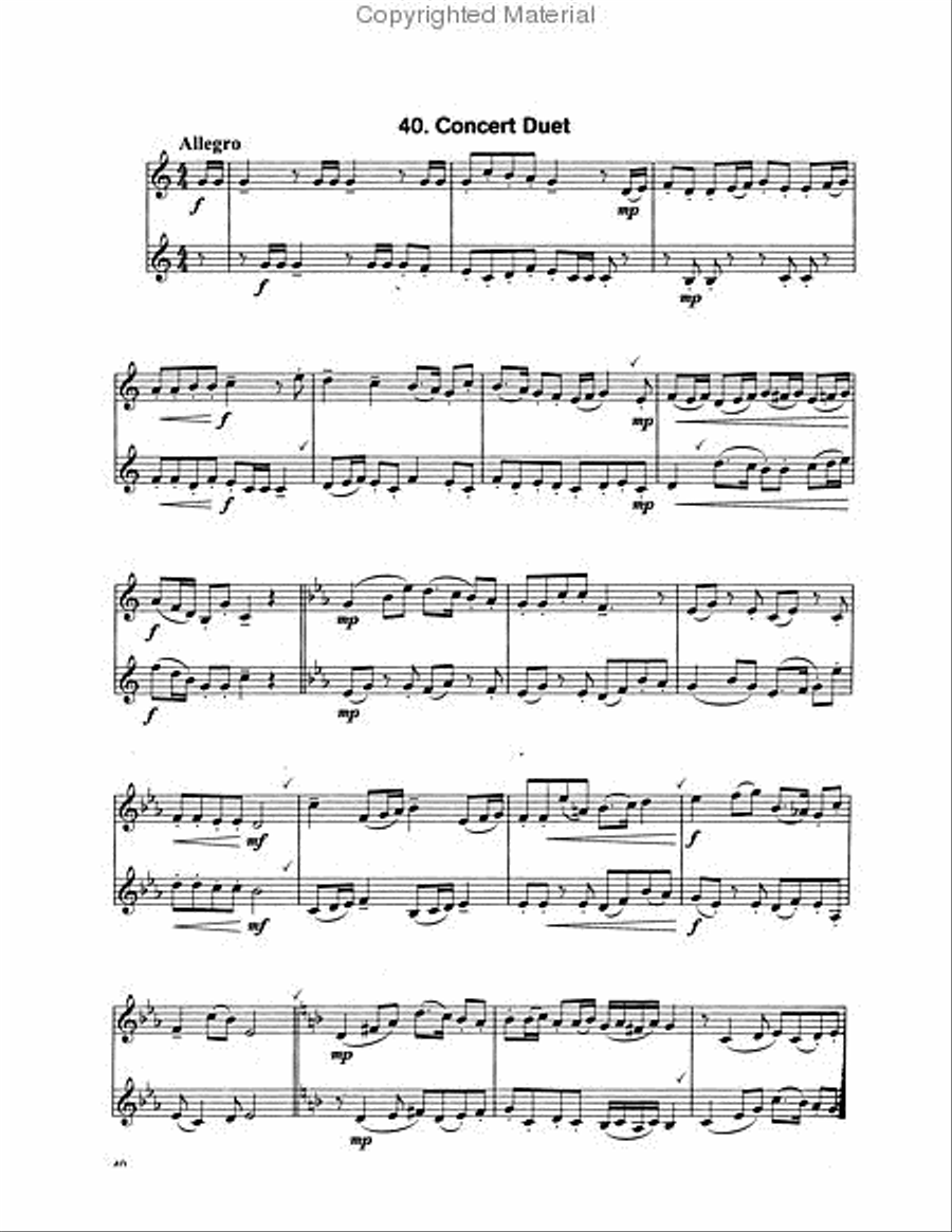 Skilful Duets Cornet scores gallery preview page 4