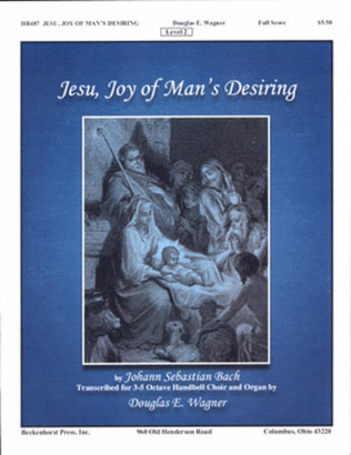 Book cover for Jesu, Joy of Man's Desiring - Score