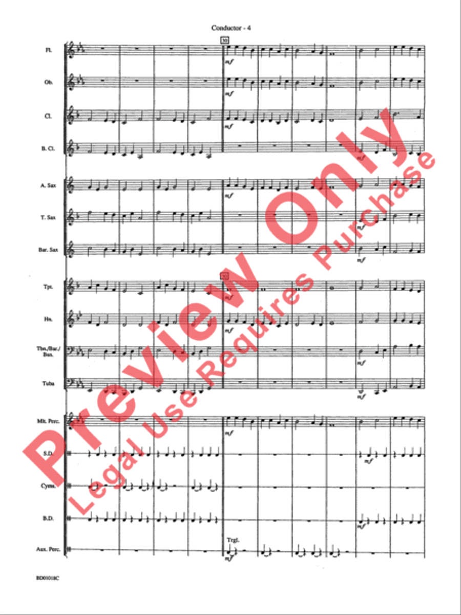 The Great Gate of Kiev The Great Gate of Kiev Concert Band scores gallery preview page 7
