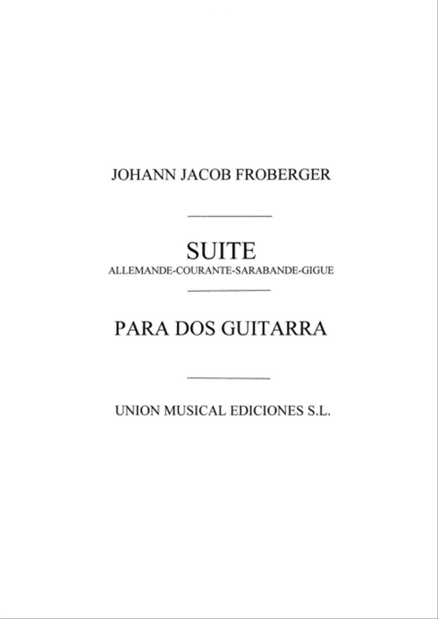 Suite Acoustic Guitar scores gallery preview page 1