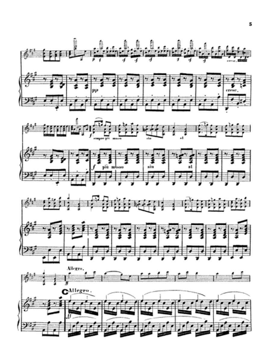 Souvenir d'Amerique: "Yankee Doodle" Variations for Violin & Piano (Downloadable)