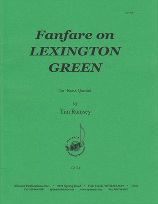 Fanfare On Lexington Green - Br 5