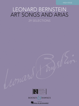 Book cover for Art Songs and Arias