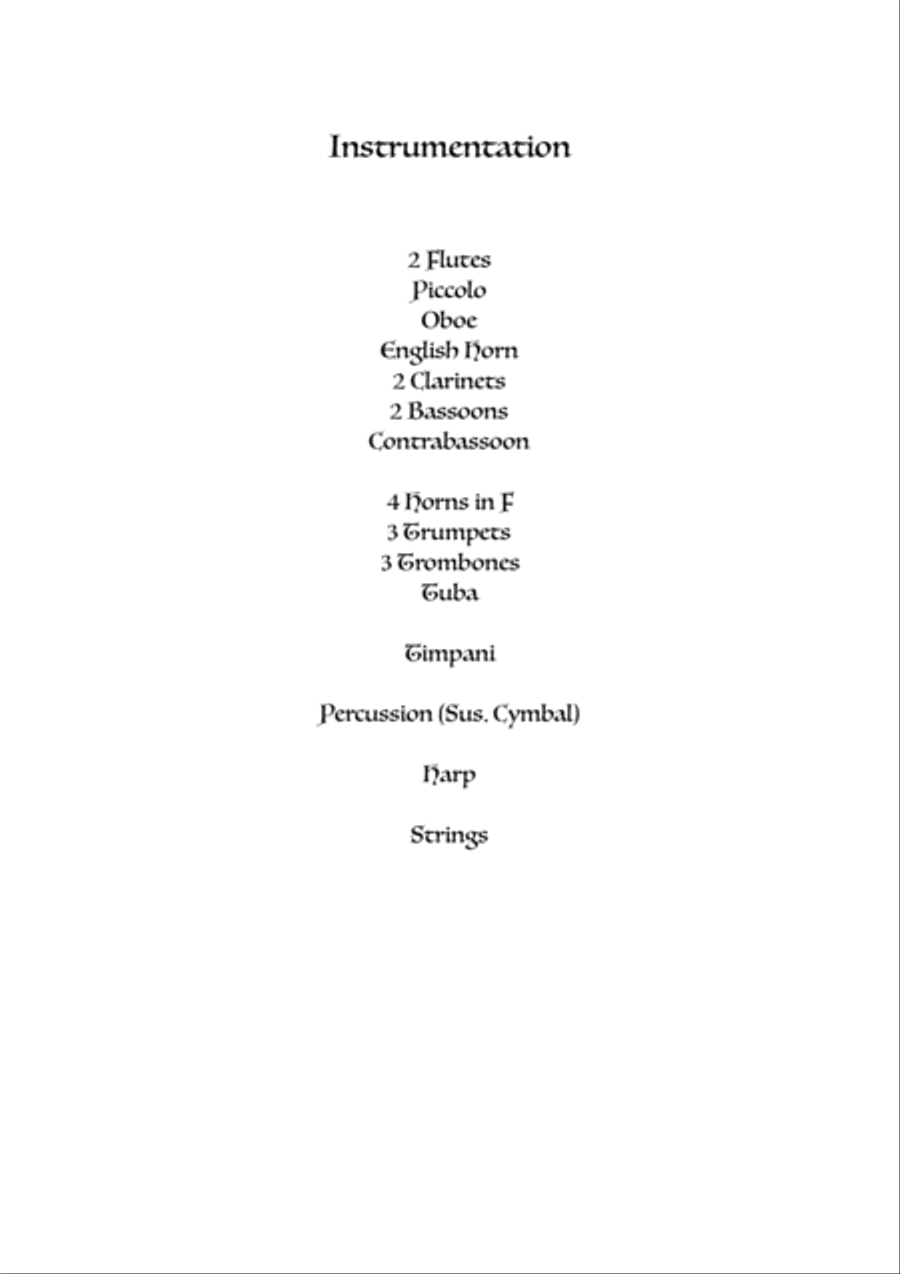 Tra Sogno e Fantasia Full Orchestra scores gallery preview page 2