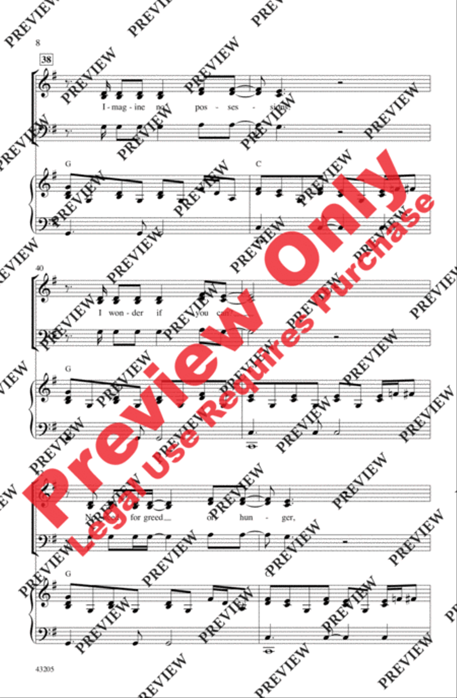 Imagine 3-Part scores gallery preview page 19