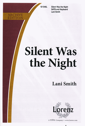 Book cover for Silent Was the Night