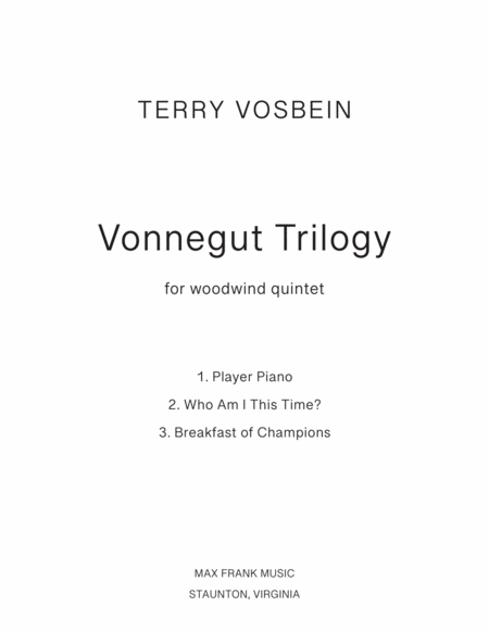 Vonnegut Trilogy image number null
