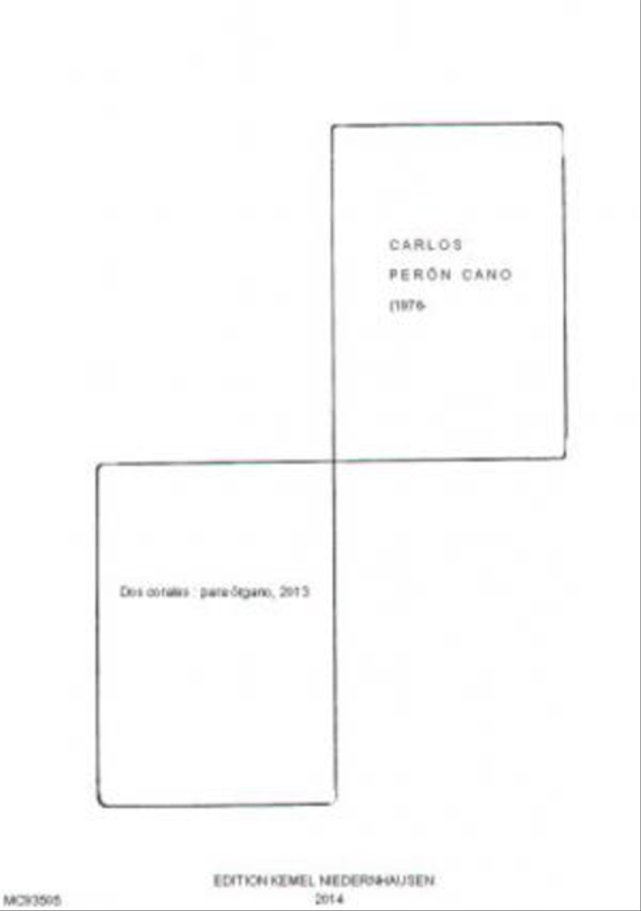 Dos corales Organ scores gallery preview page 1