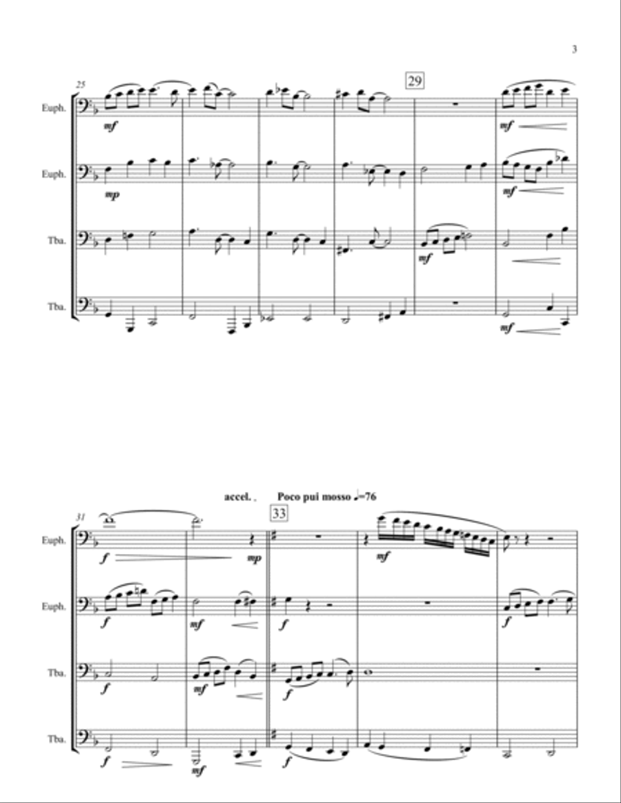 Where Is Love? Where Is Love? Euphonium scores gallery preview page 3