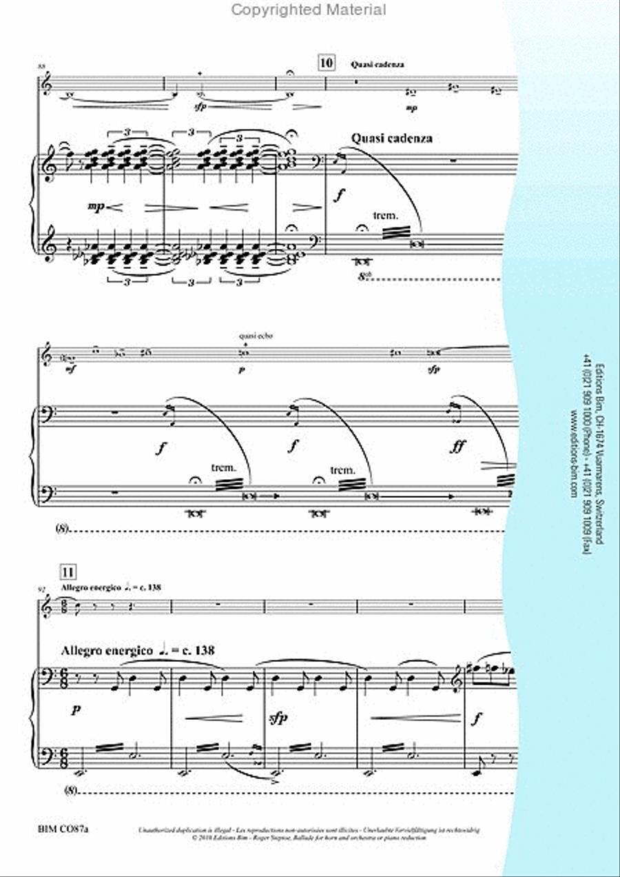 Ballade Piano scores gallery preview page 5