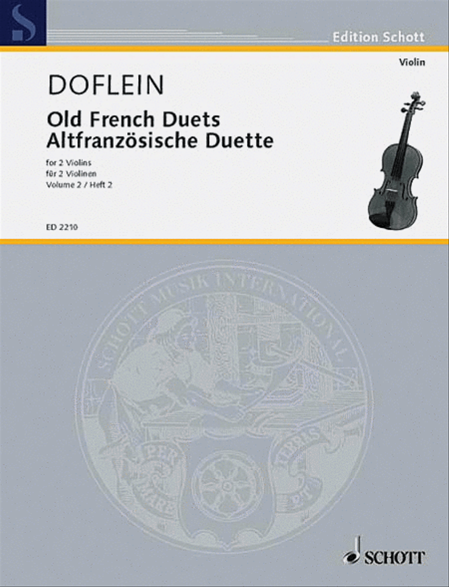 Old French Duets Vol. 2 String Duet scores gallery preview page 1