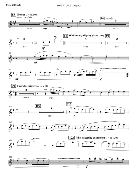 Invitation to a Miracle - Flute 2 (Piccolo)