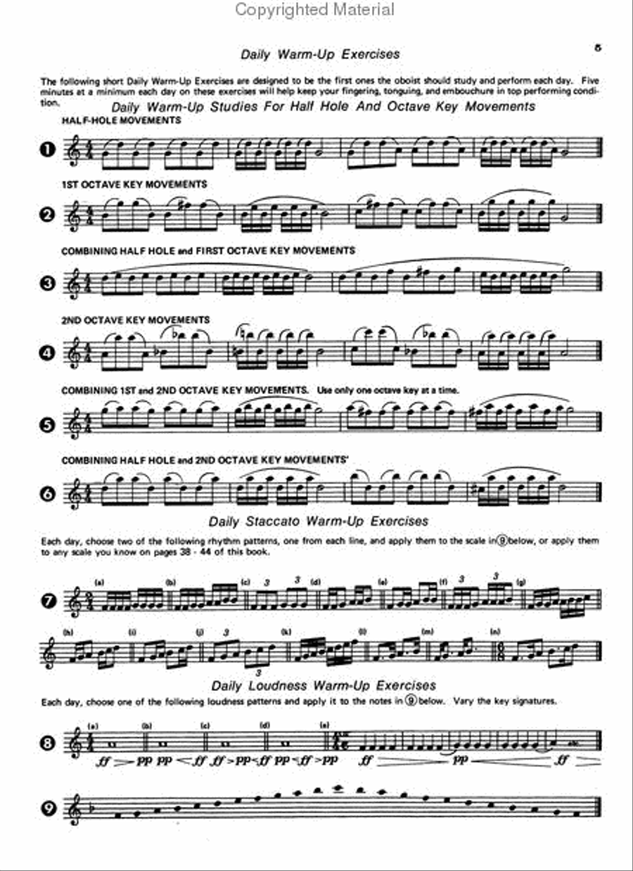 Student Instrumental Course Oboe Student Oboe scores gallery preview page 3