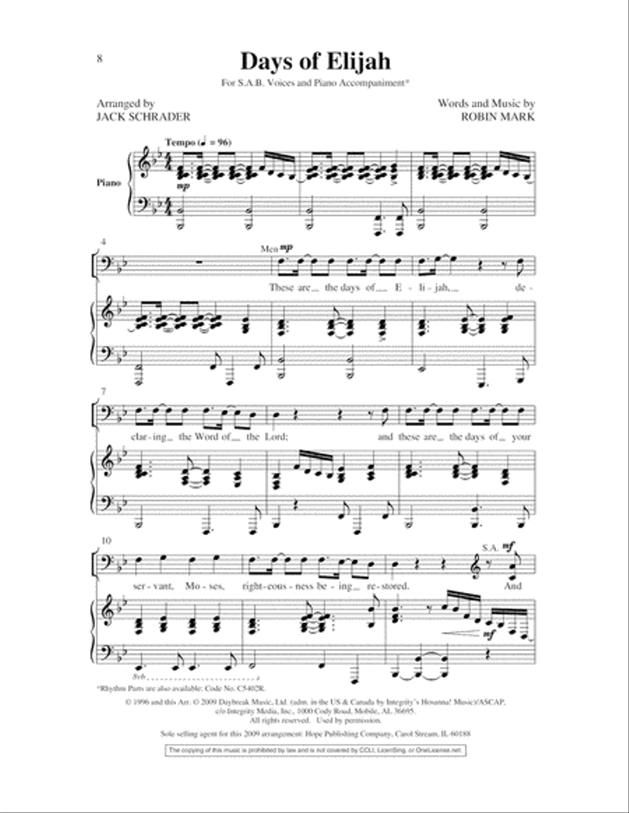 Easy Choir, Vol. 7 Choir scores gallery preview page 13