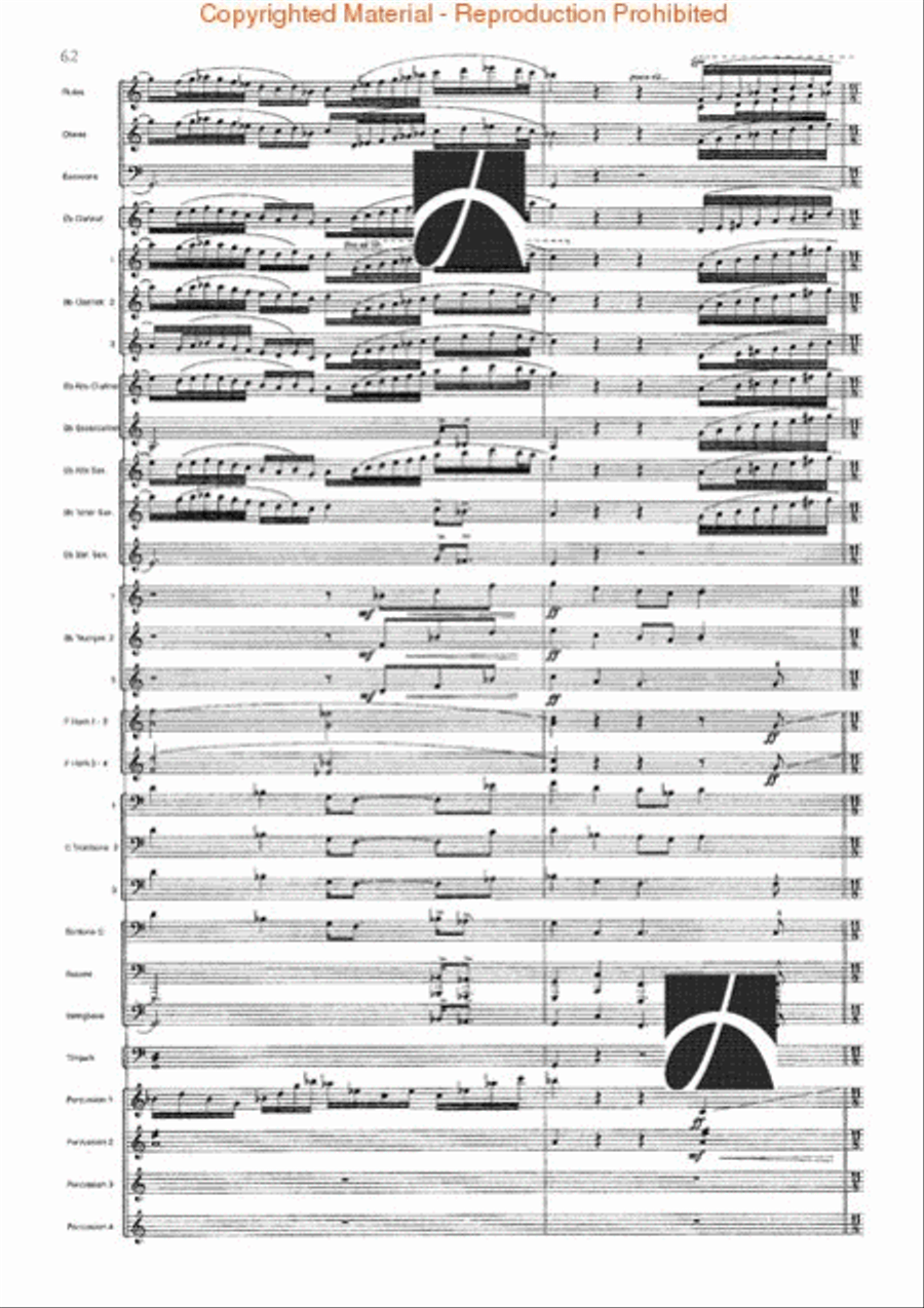 Spartacus Concert Band scores gallery preview page 63
