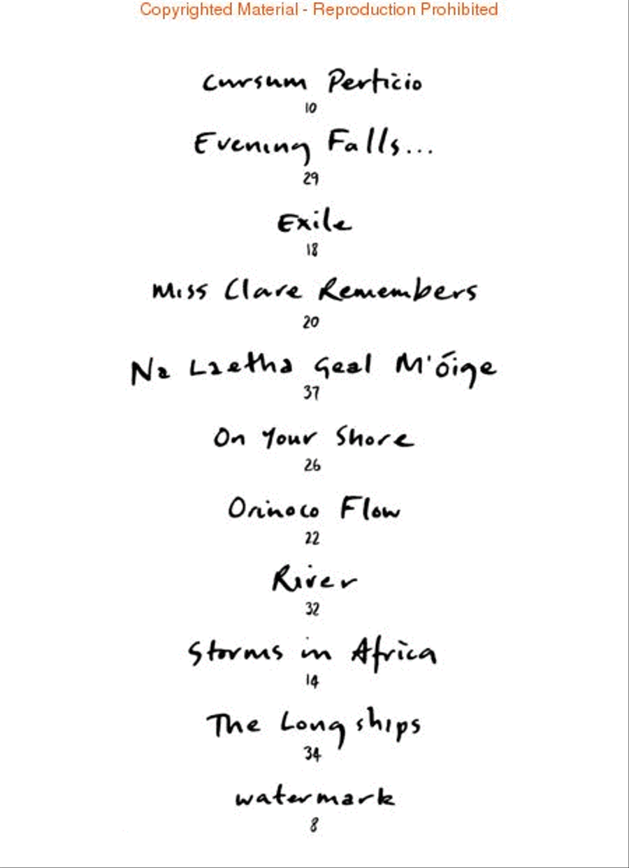 Enya – Watermark Enya – Watermark Piano, Vocal, Guitar scores gallery preview page 2
