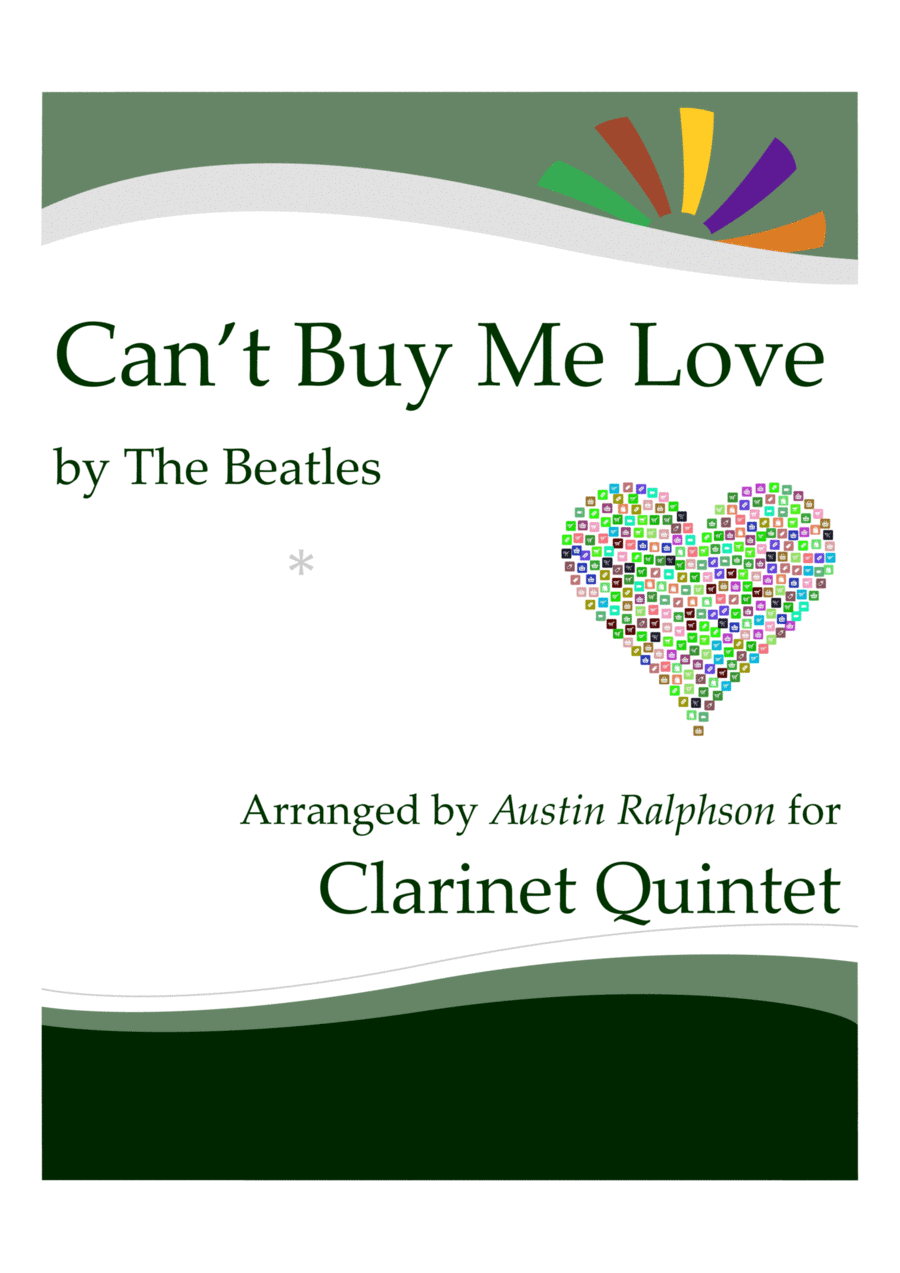 Can't Buy Me Love Can't Buy Me Love Clarinet Quintet scores gallery preview page 1