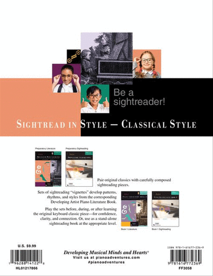 Preparatory Piano Sightreading Piano Method scores gallery preview page 9