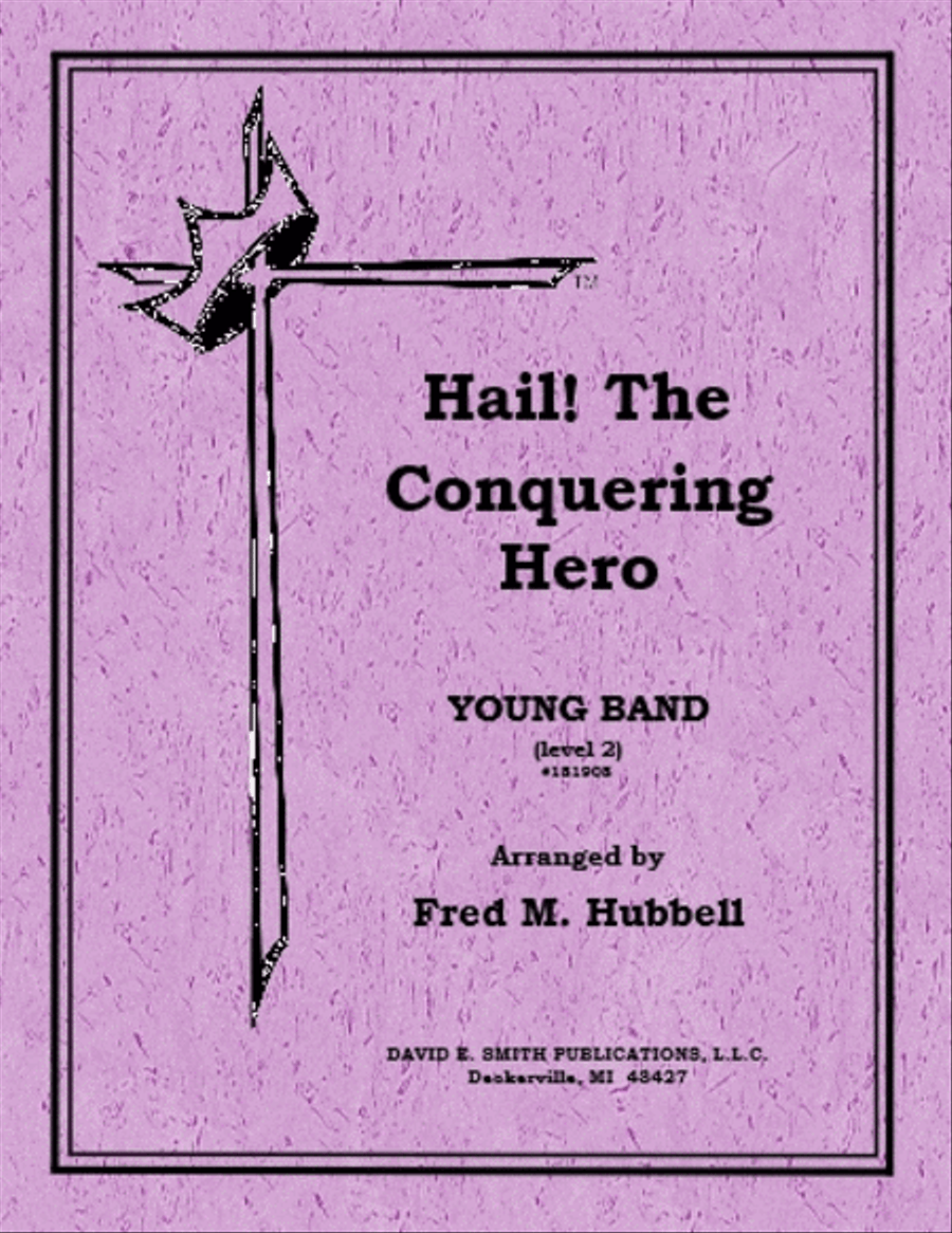 Hail The Conquering Hero Concert Band scores gallery preview page 1