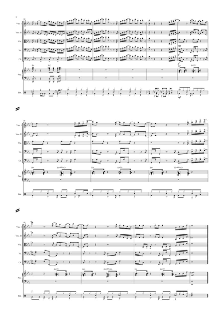 Brighter Day Small Ensemble scores gallery preview page 6