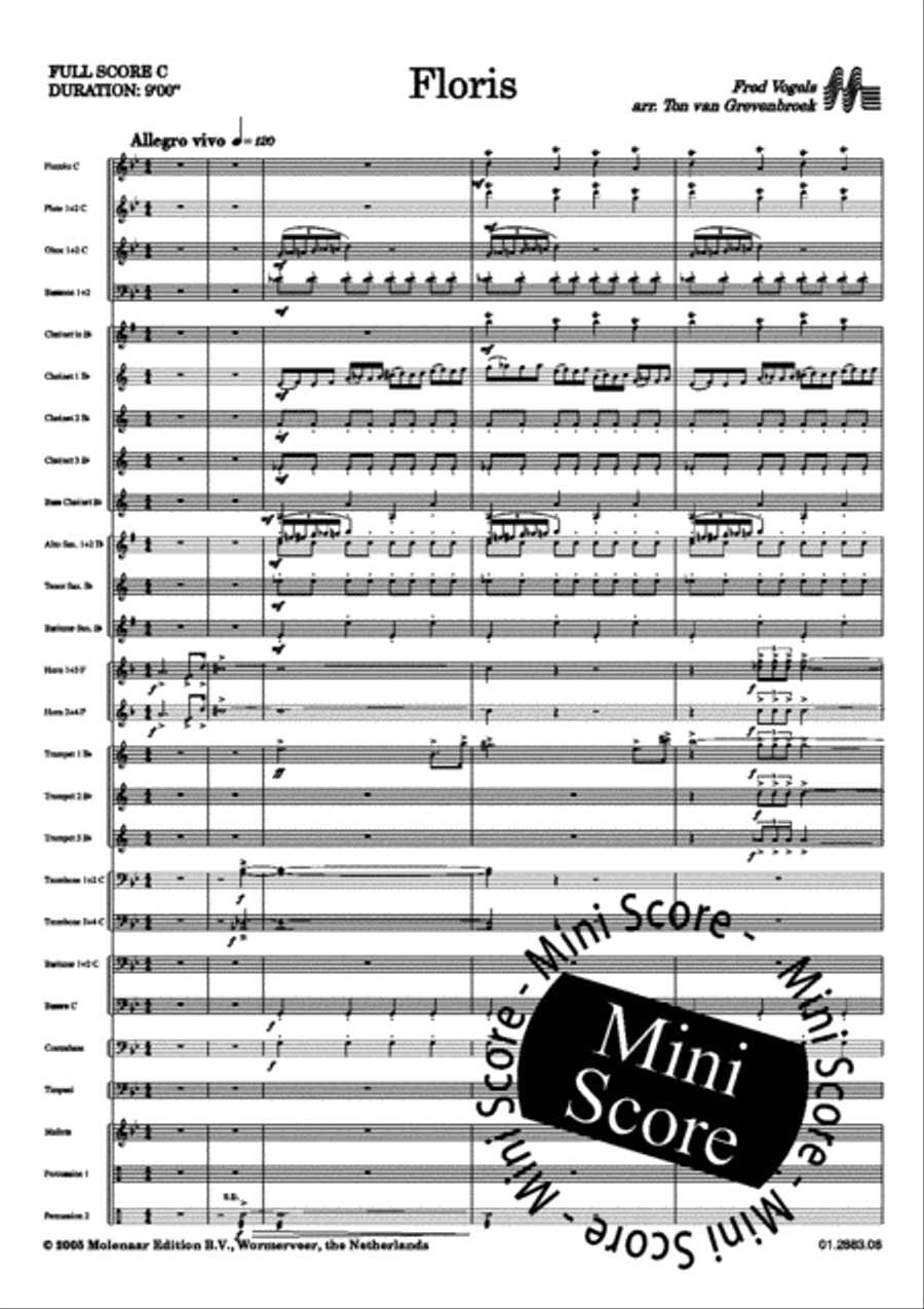 Floris Concert Band scores gallery preview page 5